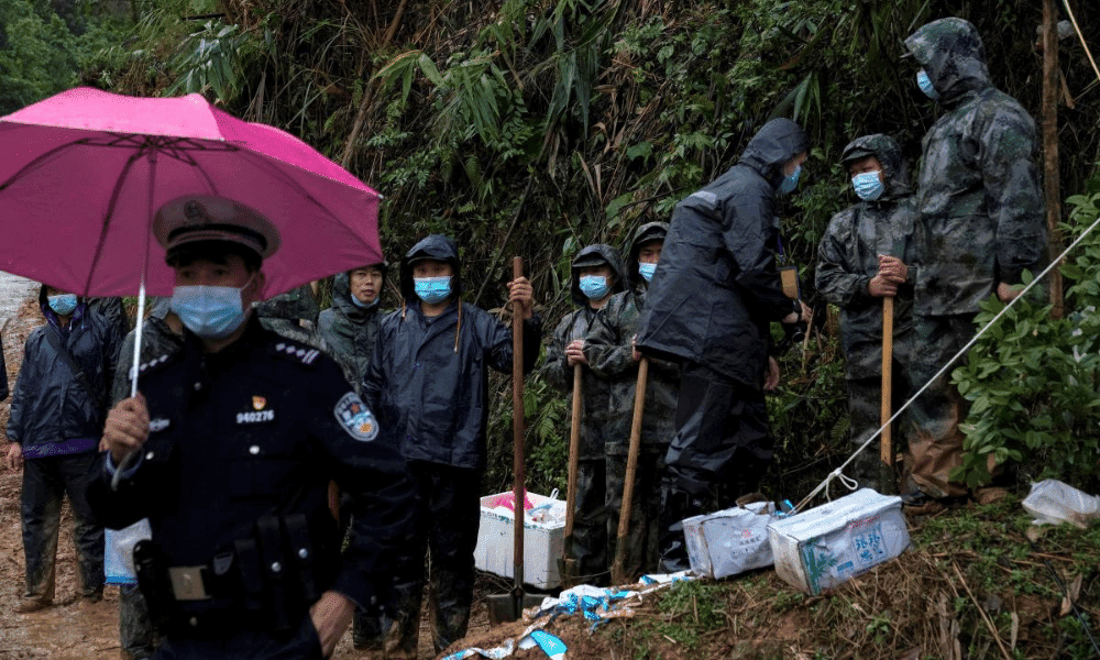 China Examines Black Boxes Of Crashed Jet Looking For More Plane Debris